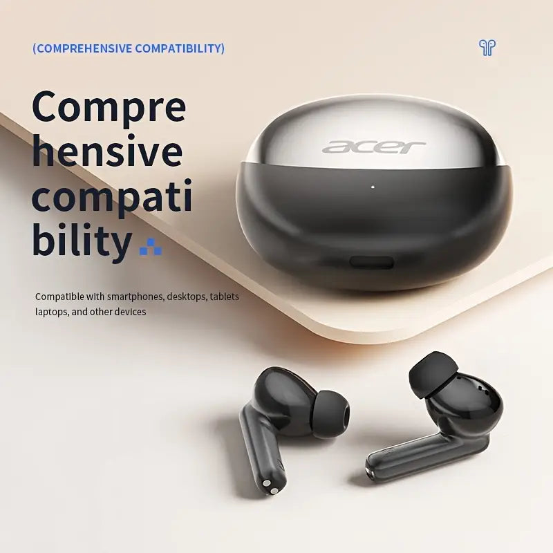 ACER HiFi High-definition Stereo Sound TWS Wireless Earbuds