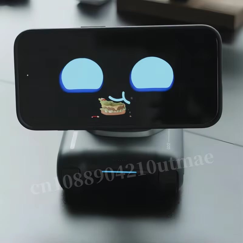 Looi Robot Ai Desktop Intelligent Robot Facial Recognition Gesture Interaction Voice Dialogue Mobile Phone Becomes Robots