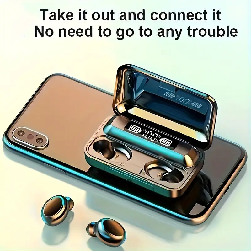F9 New Style TWS Hi-Fi Stereo Wireless Earbuds