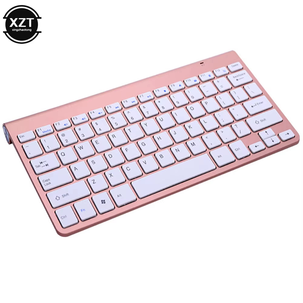 2.4G Wireless Mini Keyboard for Ipad Macbook Phone Tablet Smart TV Rechargeable Wireless Keyboard