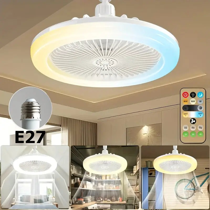3-in-1 Ceiling Fan with Light