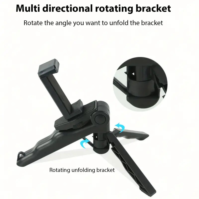 360° Anti-Shake Phone Tripod Mount