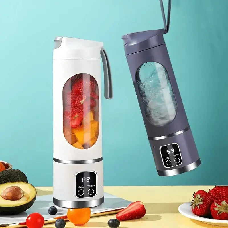 Portable 3-in-1 Blender & Juicer with Digital Display