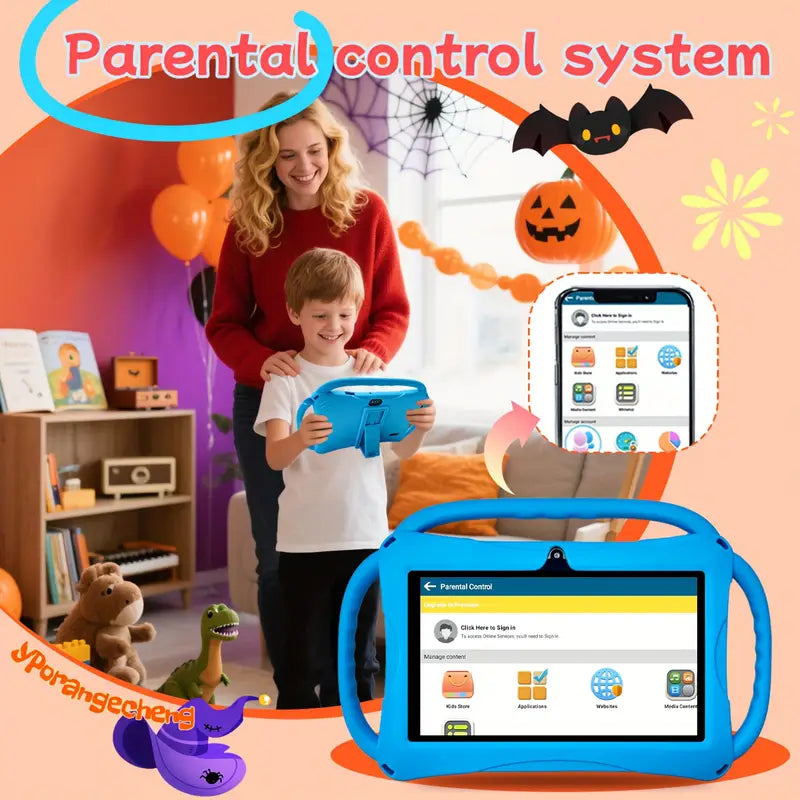 7-Inch Kids Android Tablet with Parental Control