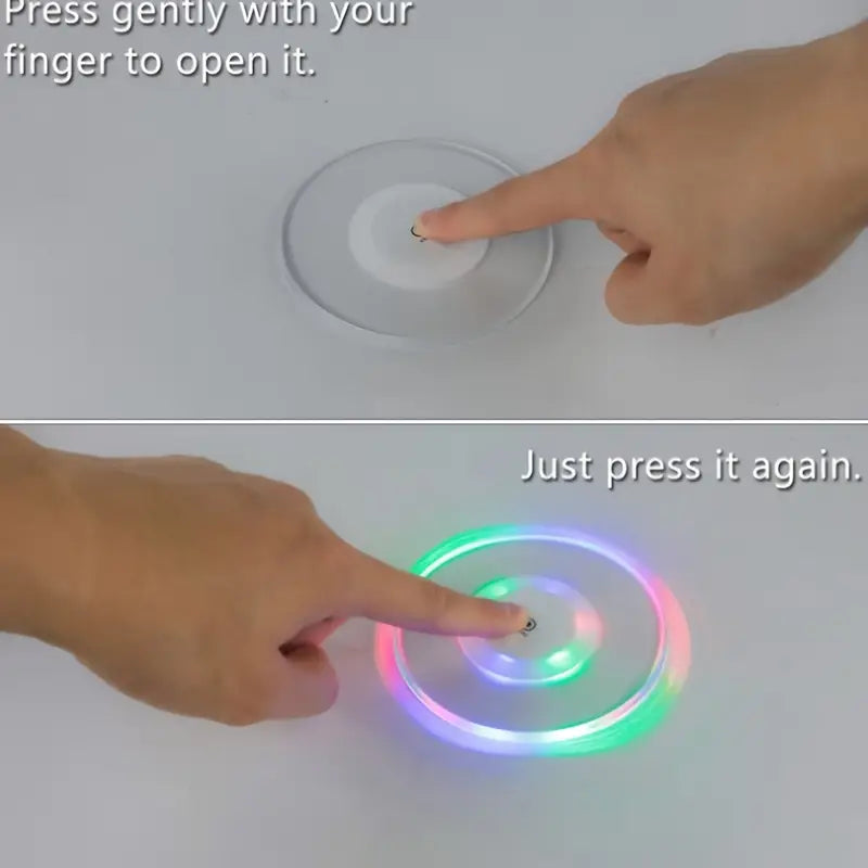 LED Luminous Coaster, Suitable for Various Glasses, 10 cm x 4