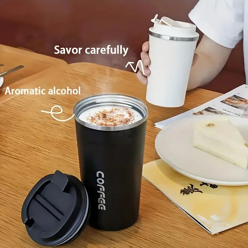 Vacuum Insulated Coffee Travel Mug