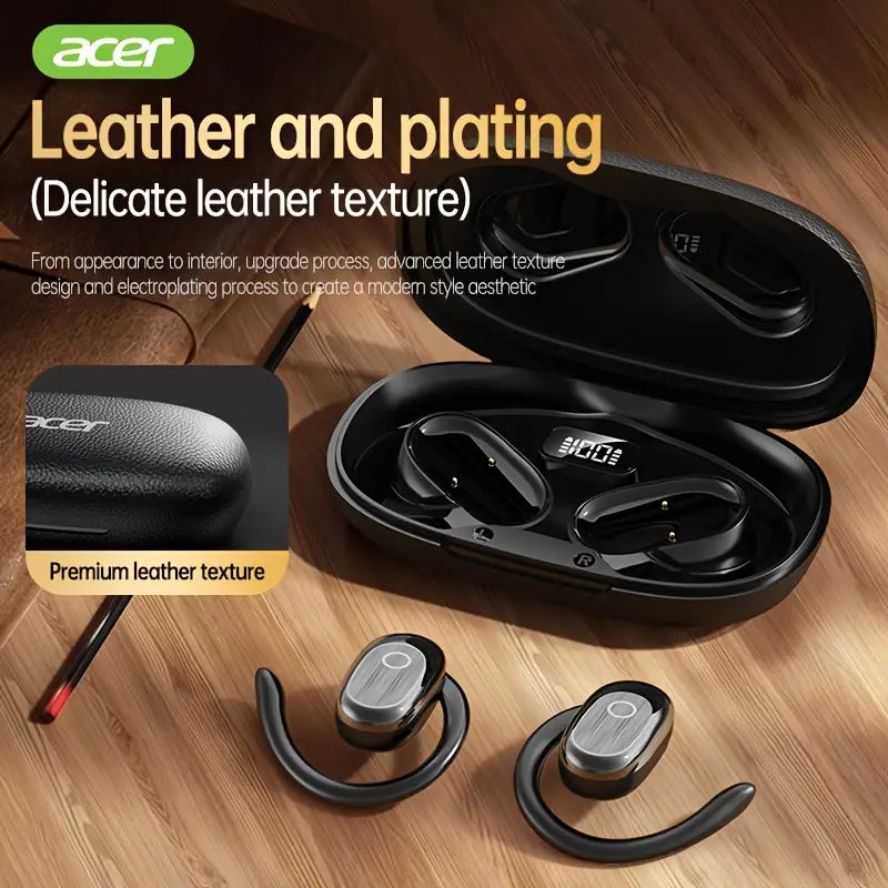 TWS Wireless Headphones with Deep Bass Stereo + Call Noise Cancellation