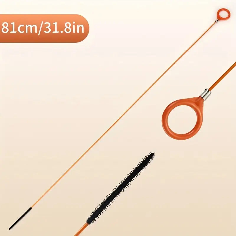 5pcs Orange Drain Cleaner, Household Drain Cleane