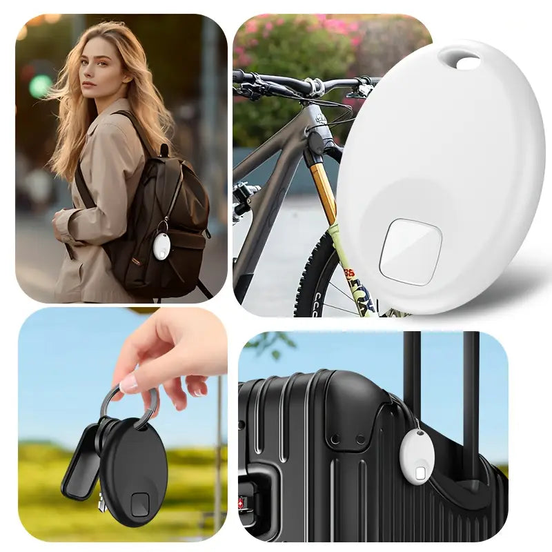 4pcs Wireless Smart Tracker for Apple Find My - Mini Location Tracker
