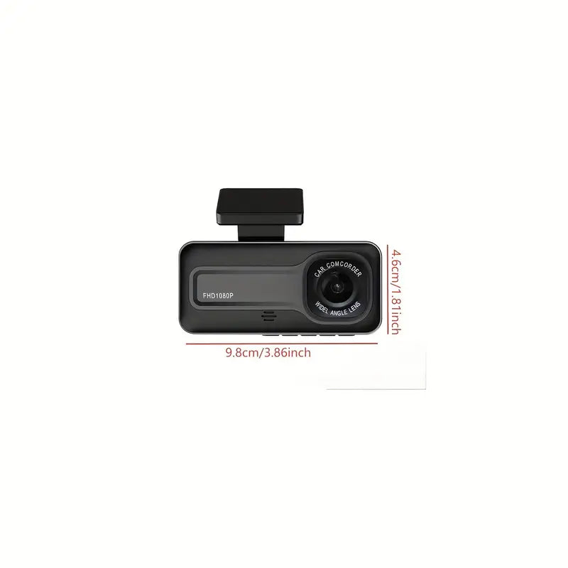 Car Dashcam with Dual Lens 1080P+720P