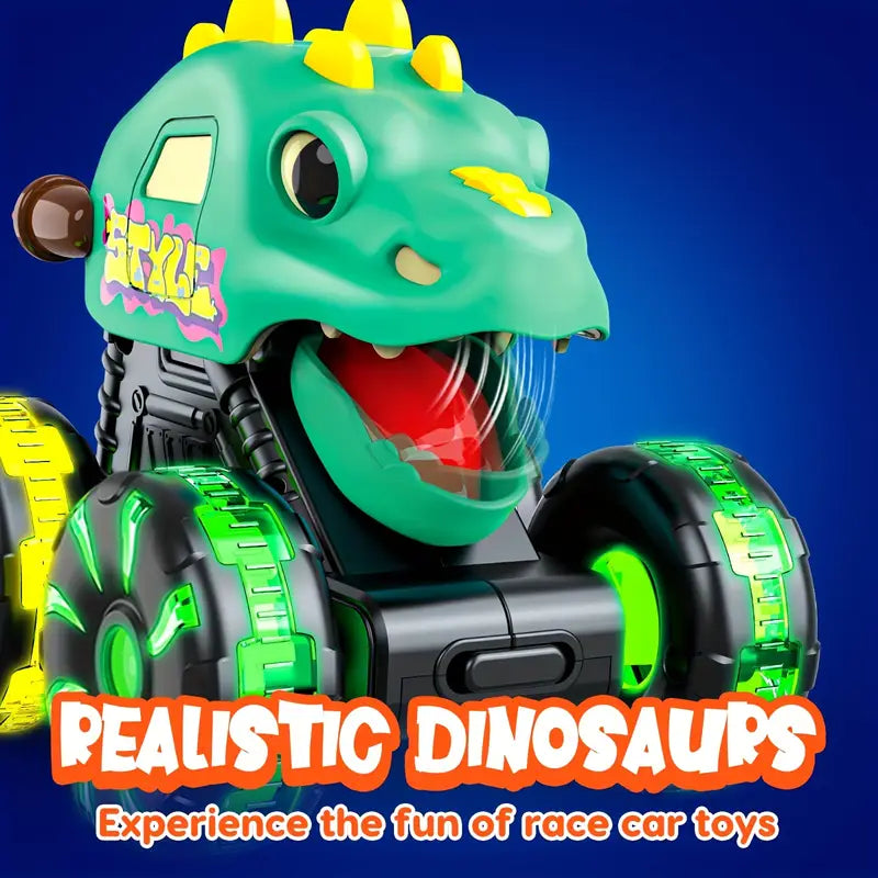 3 Piece Monster Truck Toy, Motion Activated Light-Up