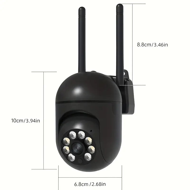 1080P Full HD Wireless Surveillance Camera, 360°