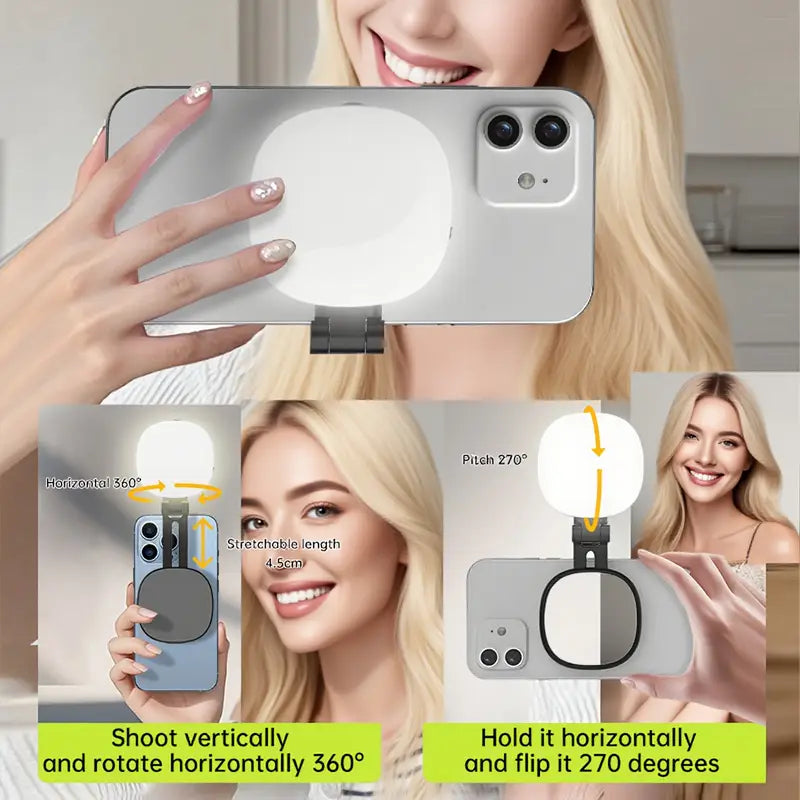 Phone Ring Light with Magnetic Mount