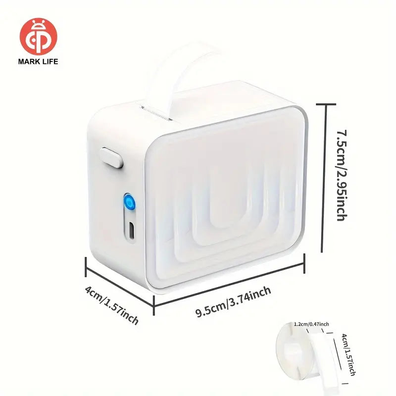 Marklife Wireless Thermal Label Printer, Inkless Mini Handheld
