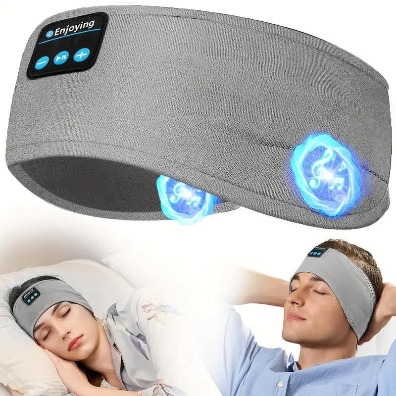 Powerway Wireless Sleep Headphones with Built-in Microphone & Volume Control