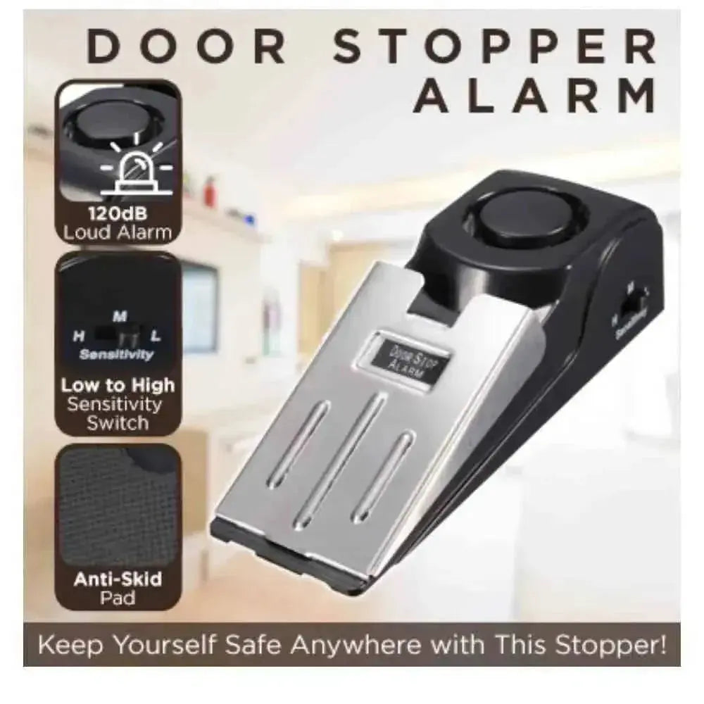Electronic Burglar Alarm | Home Security Door Stop Alarm