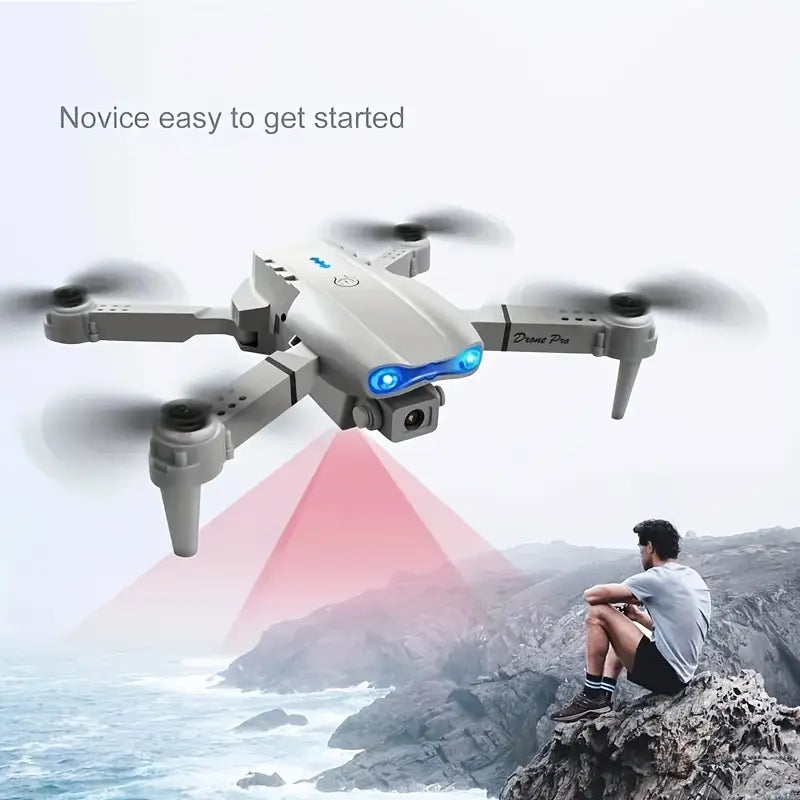 E99 Drone with One-Click Takeoff, 360° Flip & Navigation