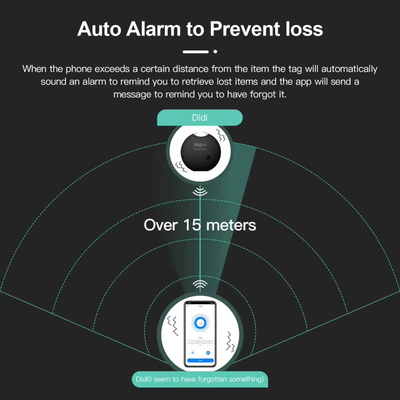 Tuya Smart Bluetooth Anti-Loss Device Key Wallet Wireless Finder Smart Electronic Tracker Portable Pet Ltem Finder