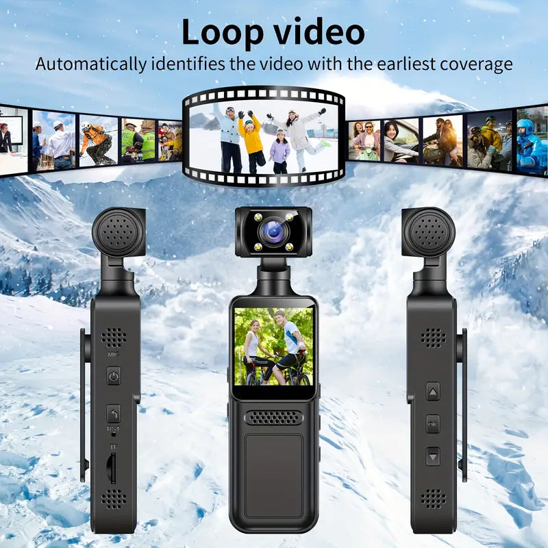 4K handheld stabilizer pocket sports camera, 4K HD