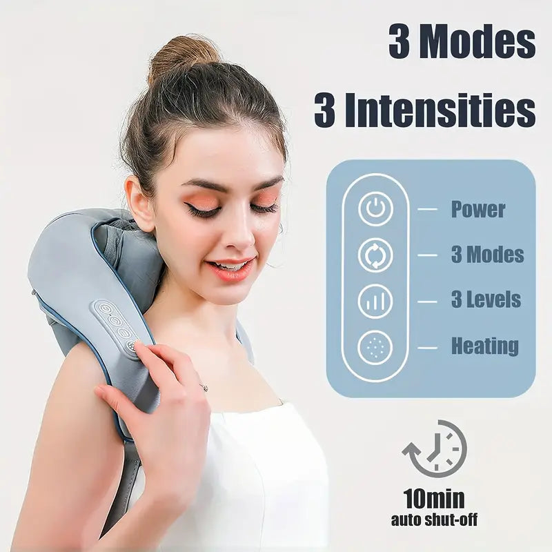Neck and Shoulder Massager with Heat