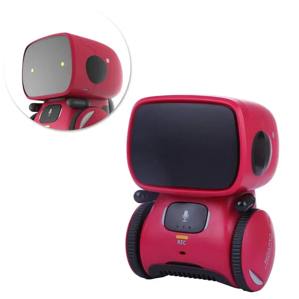 Light&Sound Intelligent Robots Dance Music Recording Dialogue Touch-Sensitive Control Interactive Toy Smart Robotic Kids Gift