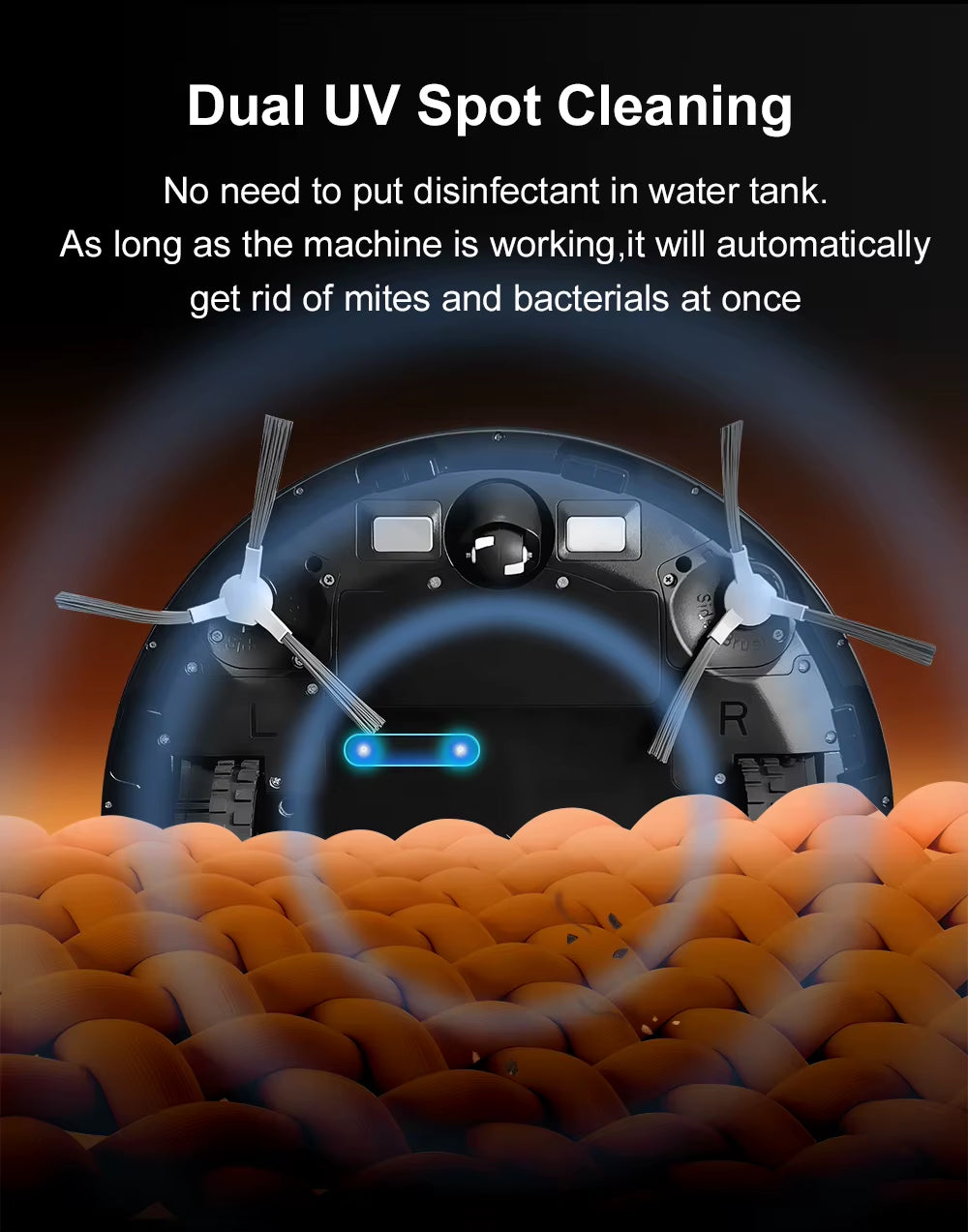 Self Charge Vacuum Robot Cleaner Wifi App Control Smart Sweep Robot Vacuum Cleaner with Mopping ABIR K30