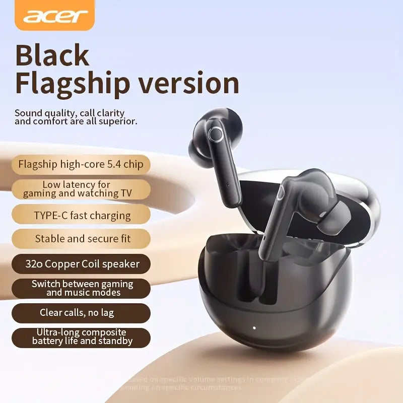 ACER HiFi High-definition Stereo Sound TWS Wireless Earbuds