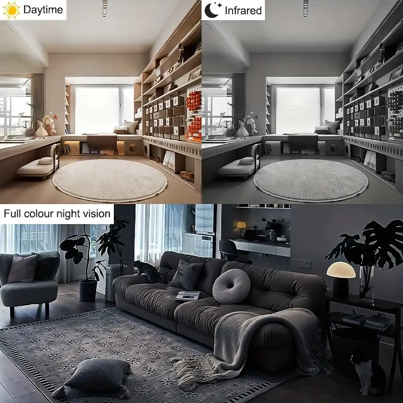 1080P Full HD Wireless Surveillance Camera, 360°