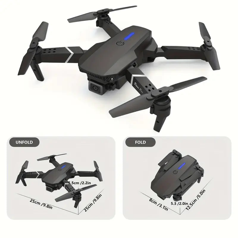Dual camera single battery - E88 Optical flow drone