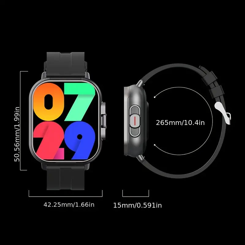 2-In-1 Smartwatch with Built-In TWS Earphone