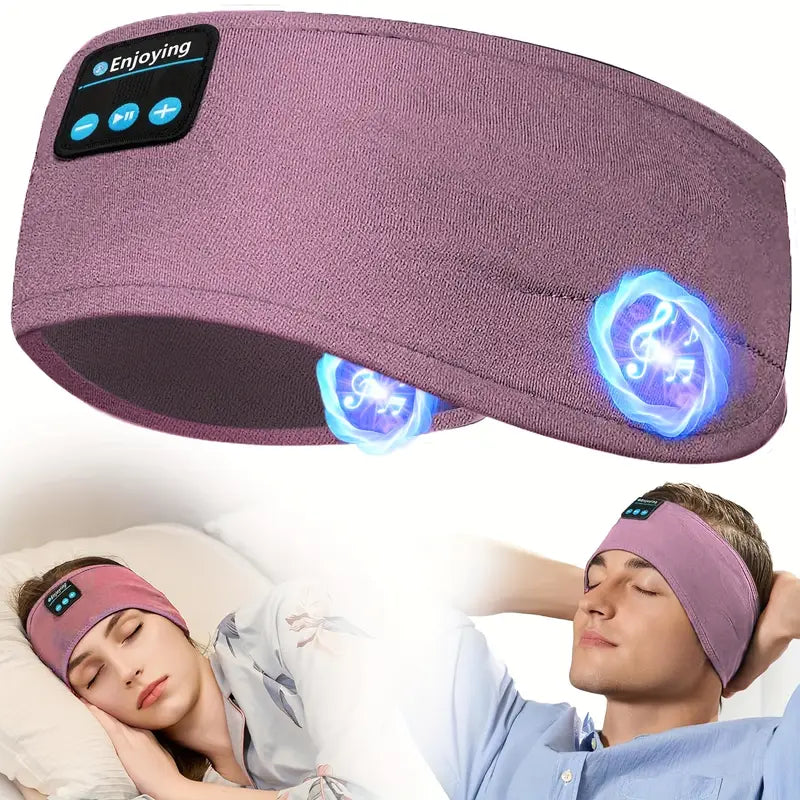Powerway Wireless Sleep Headphones with Built-in Microphone & Volume Control