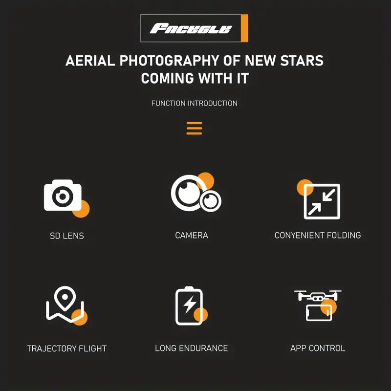 E99 drone - equipped with dual cameras