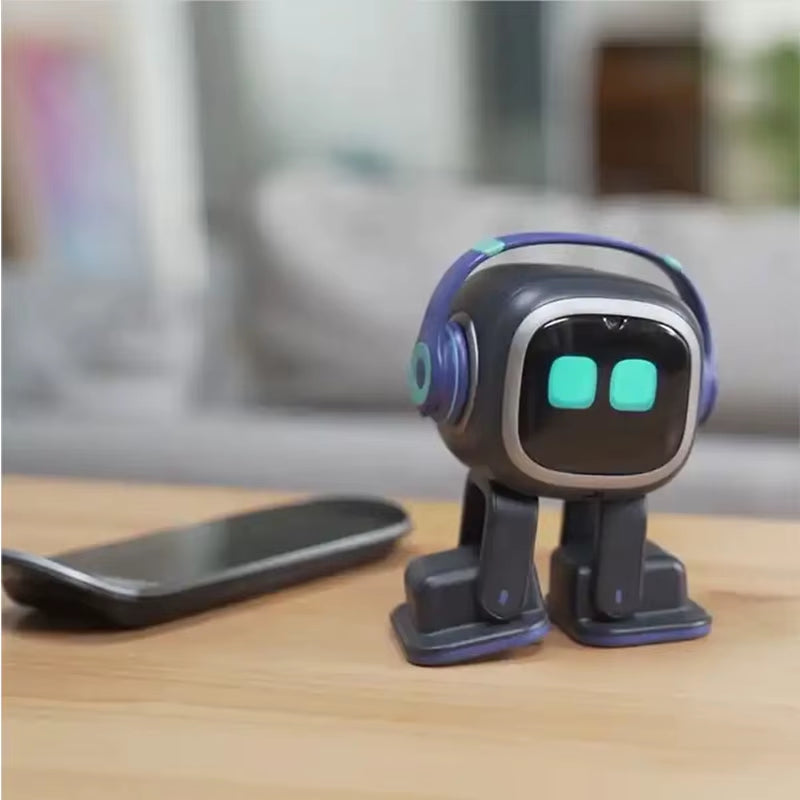 Smart EMO Robot Companion Ai Toy Cute Emopet Intelligent AI Voice Electronic Pet Mini Toys Robots Desktop Decoration Adult Gifts