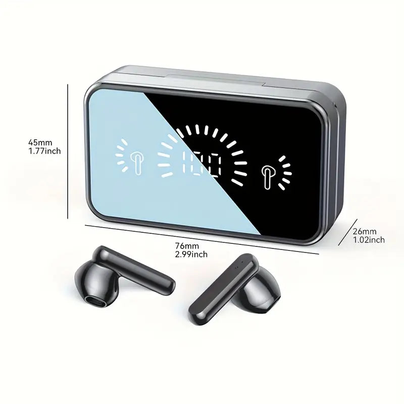 ANKRIYUL TWS Wireless Earbuds with Digital Display