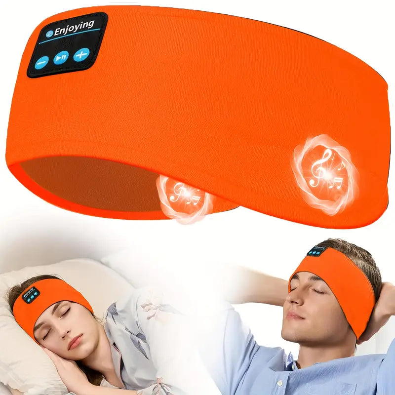 Powerway Wireless Sleep Headphones with Built-in Microphone & Volume Control