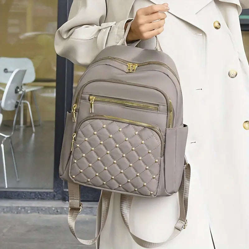 Casual Style Large Capacity Backpack with Adjustable Strap