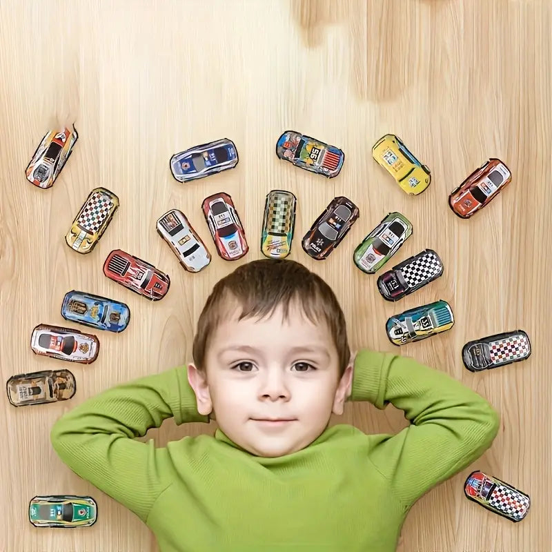 36pcs Car Models, Fun Toy Car Se