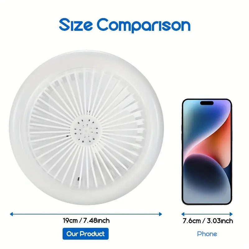 3-in-1 Ceiling Fan with Light