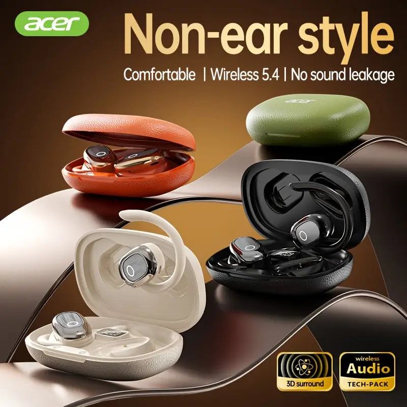 TWS Wireless Headphones with Deep Bass Stereo + Call Noise Cancellation