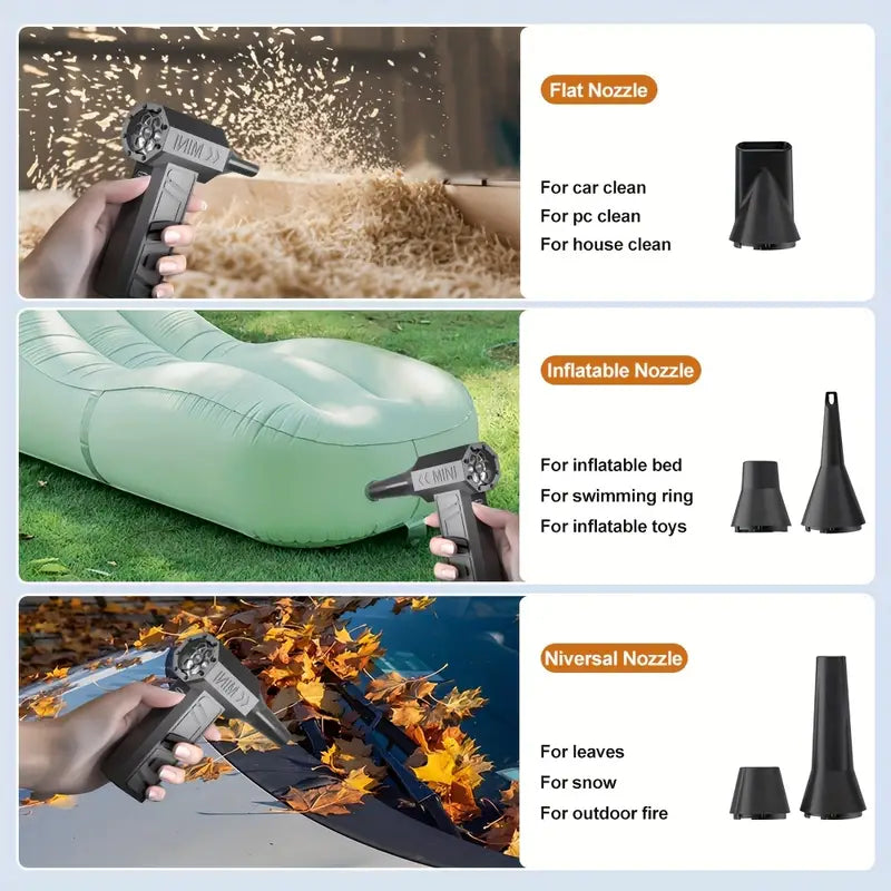 Electric Air Duster Type-C Charging Cleaning Blower