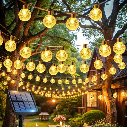 Solar Outdoor Lights 20/50/100 LED 7m
