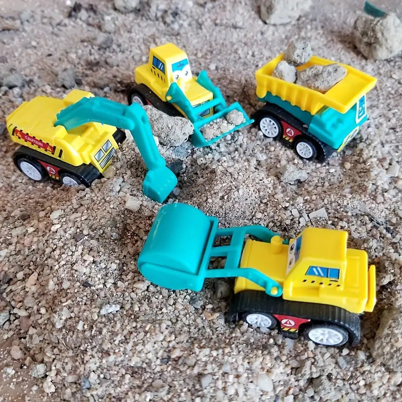 10pcs Kids' Pull back Vehicle toy set