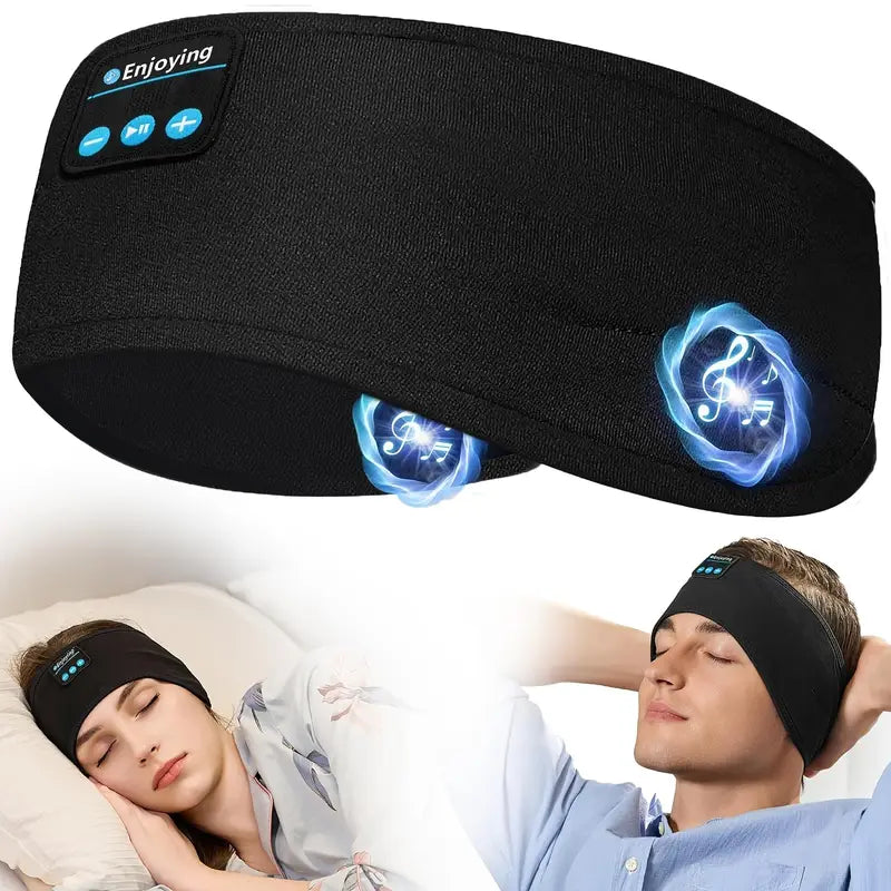 Powerway Wireless Sleep Headphones with Built-in Microphone & Volume Control
