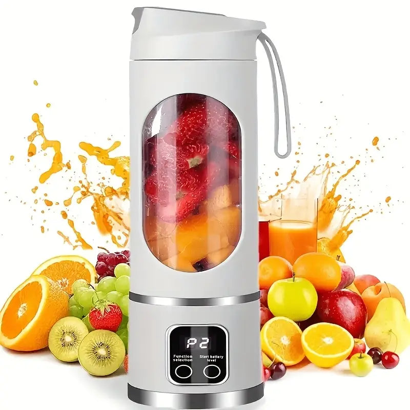 Portable 3-in-1 Blender & Juicer with Digital Display