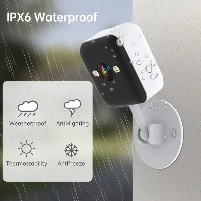 Smart Security Camera, 2.4GHz WiFi,