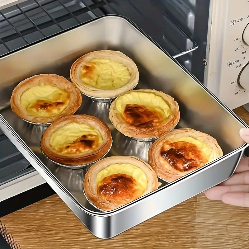 3pcs Stainless Steel Food Storage Containers Leak-Proof