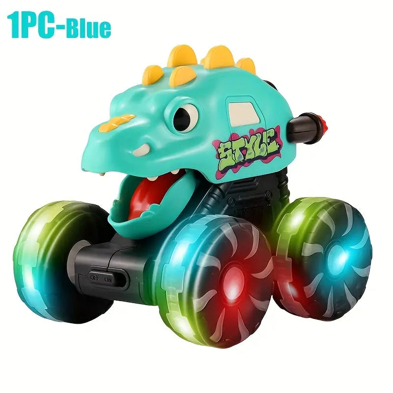 3 Piece Monster Truck Toy, Motion Activated Light-Up