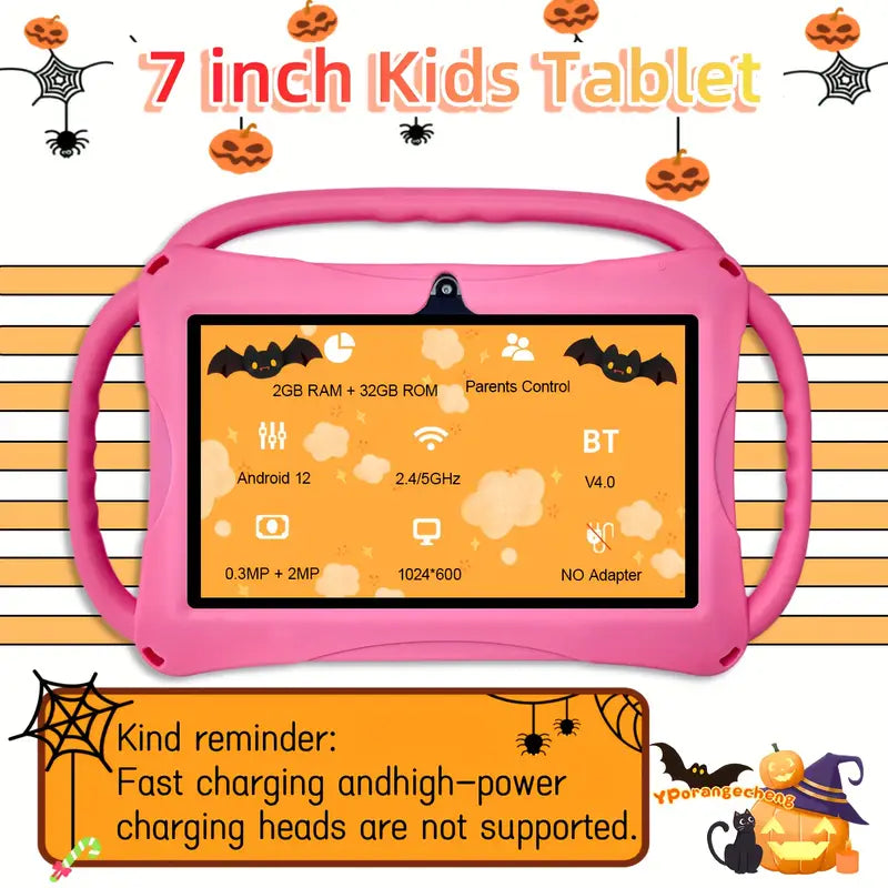 7-Inch Kids Android Tablet with Parental Control
