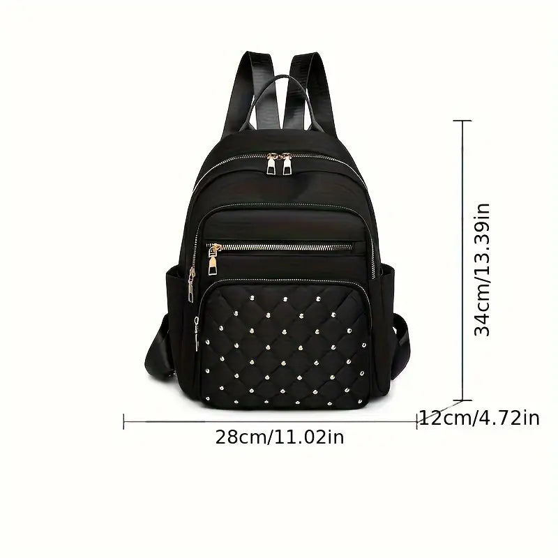 Casual Style Large Capacity Backpack with Adjustable Strap