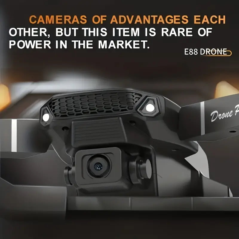 Fun flying experience! The E88 drone features a 360 ° flip